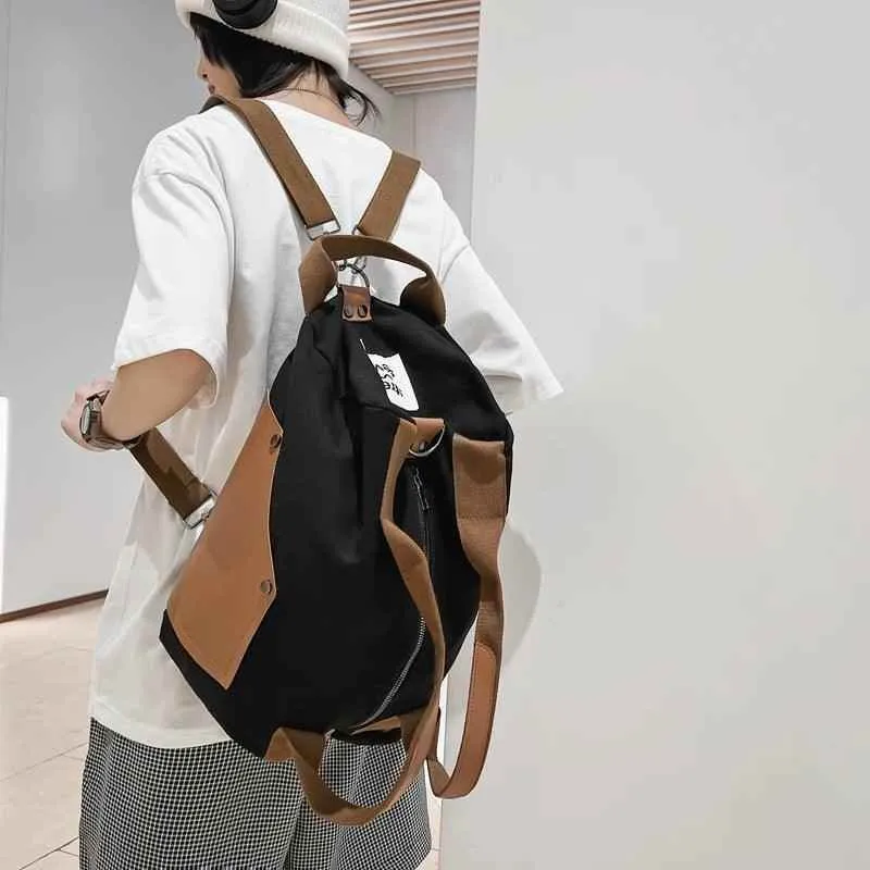 ACB6521 Cool Backpack - Canvas Bag - Street Style with Smart Functionality
