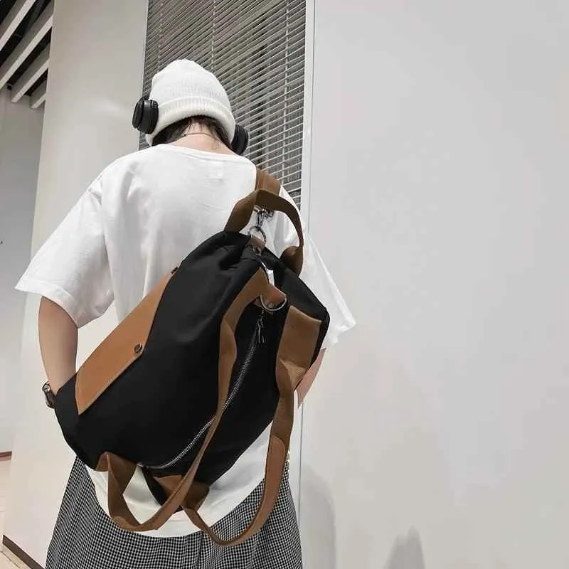 ACB6521 Cool Backpack - Canvas Bag - Street Style with Smart Functionality