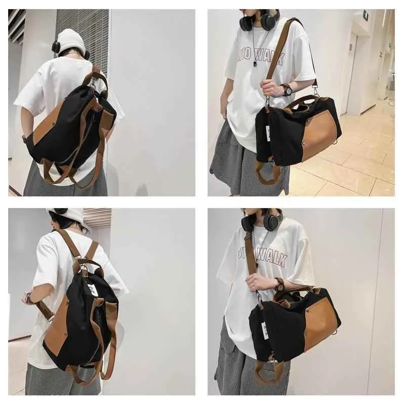 ACB6521 Cool Backpack - Canvas Bag - Street Style with Smart Functionality