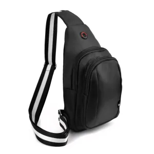 Black Crossbody Shoulder Sling Bag