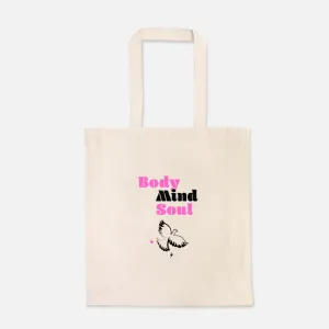 Body Mind Soul Canvas Tote