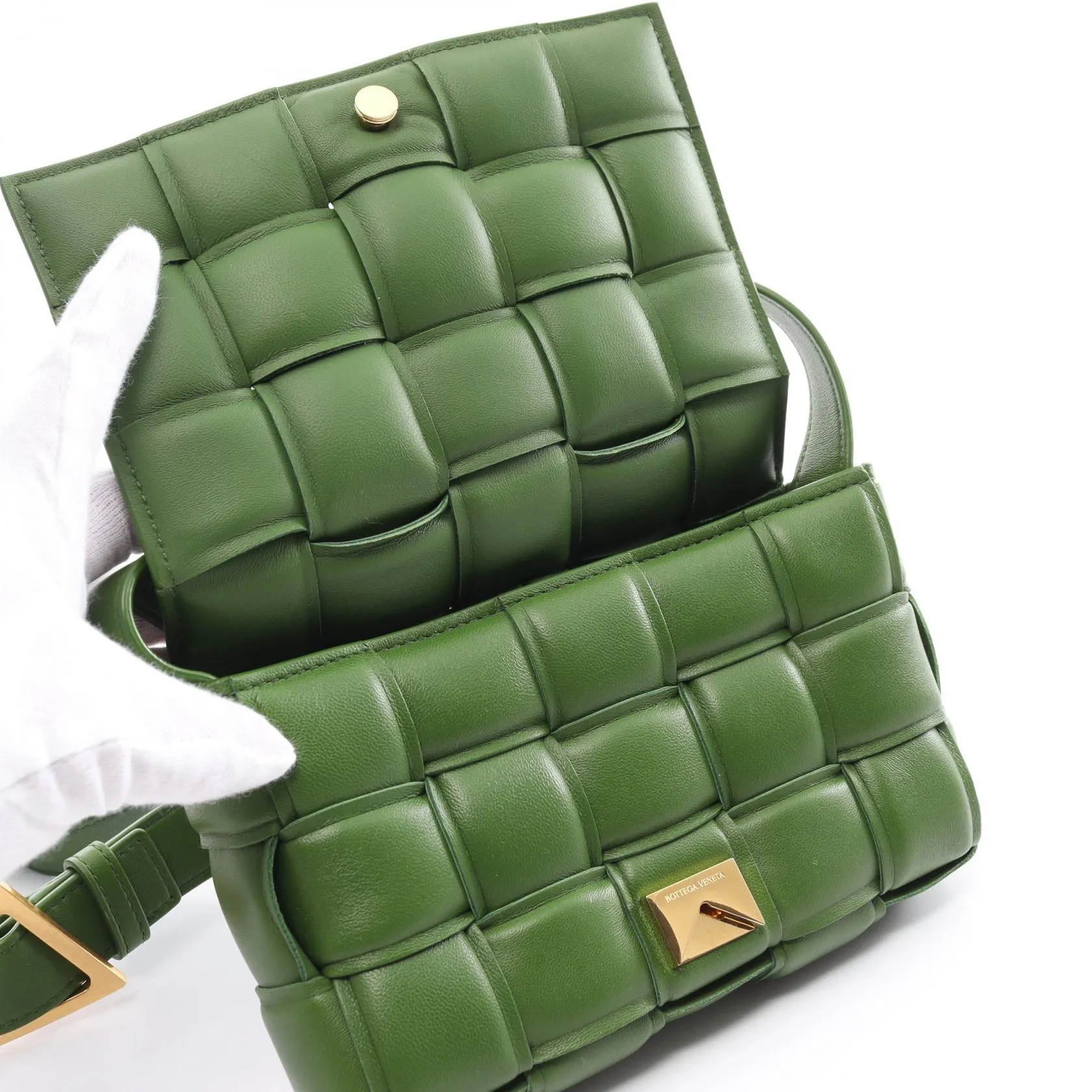 Bottega Veneta Padded Cassette Small Leather Shoulder Bag