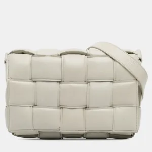 Calfskin Intrecciato Padded Cassette Crossbody