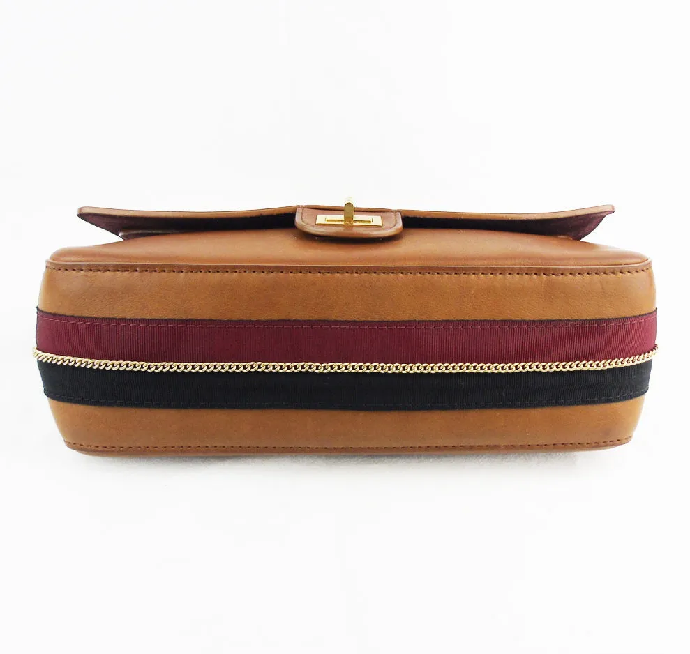 CHANEL Classic Reissue Tan Medallion Messenger 2016 Collection