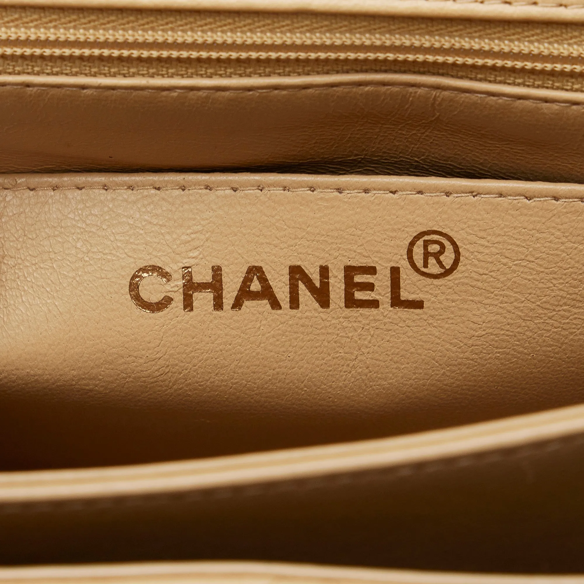 CHANEL Medium Lambskin Envelope Flap Handbag