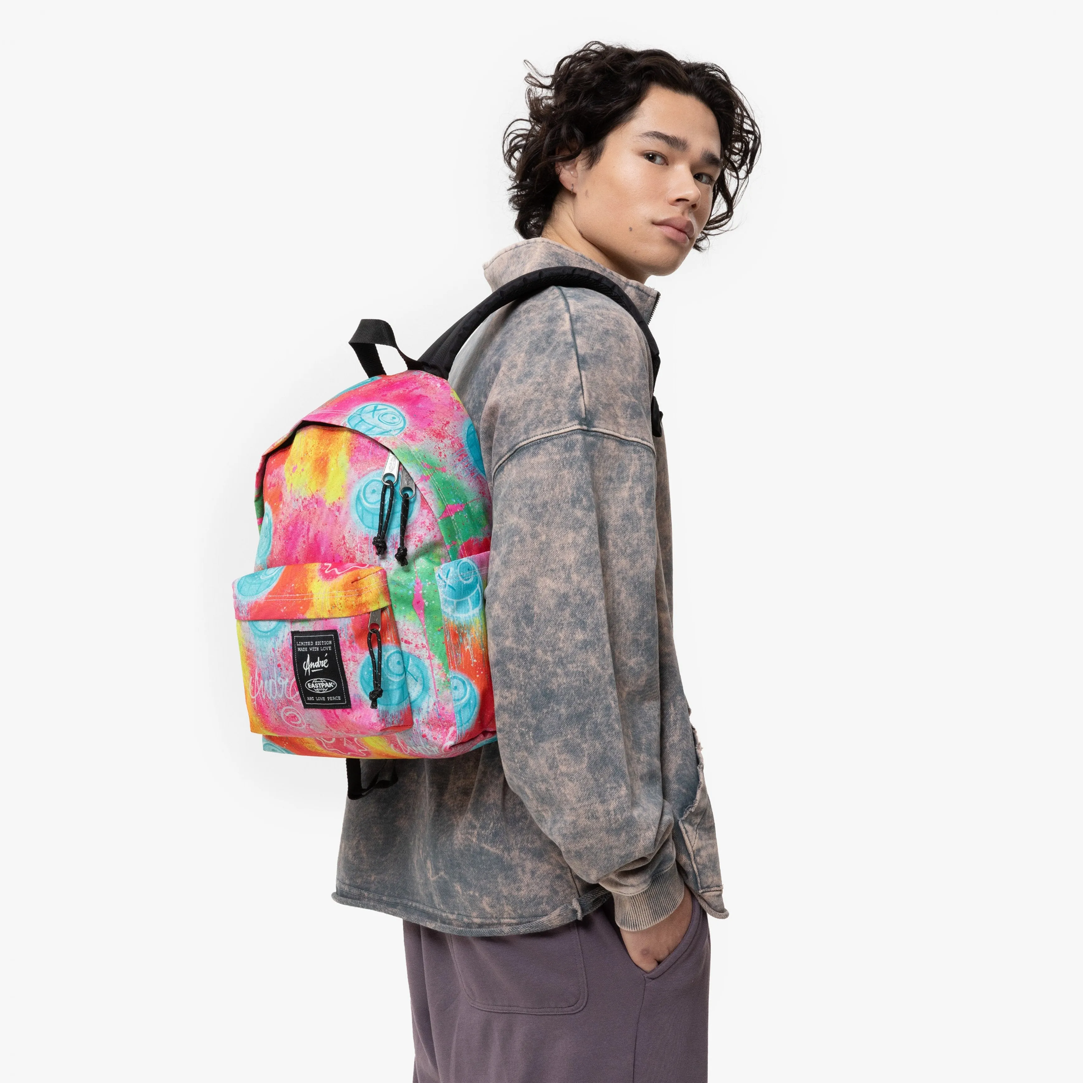 Eastpak Day Pak'R S Fluo Clouds Small backpack - EK0A5BG53O91