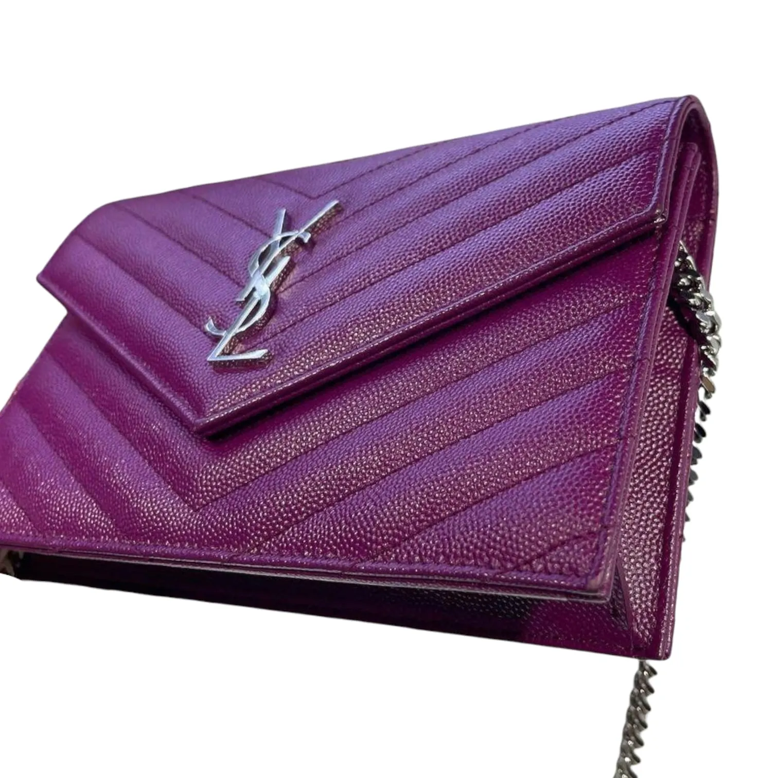 Envelope Chain Wallet Purple SHW