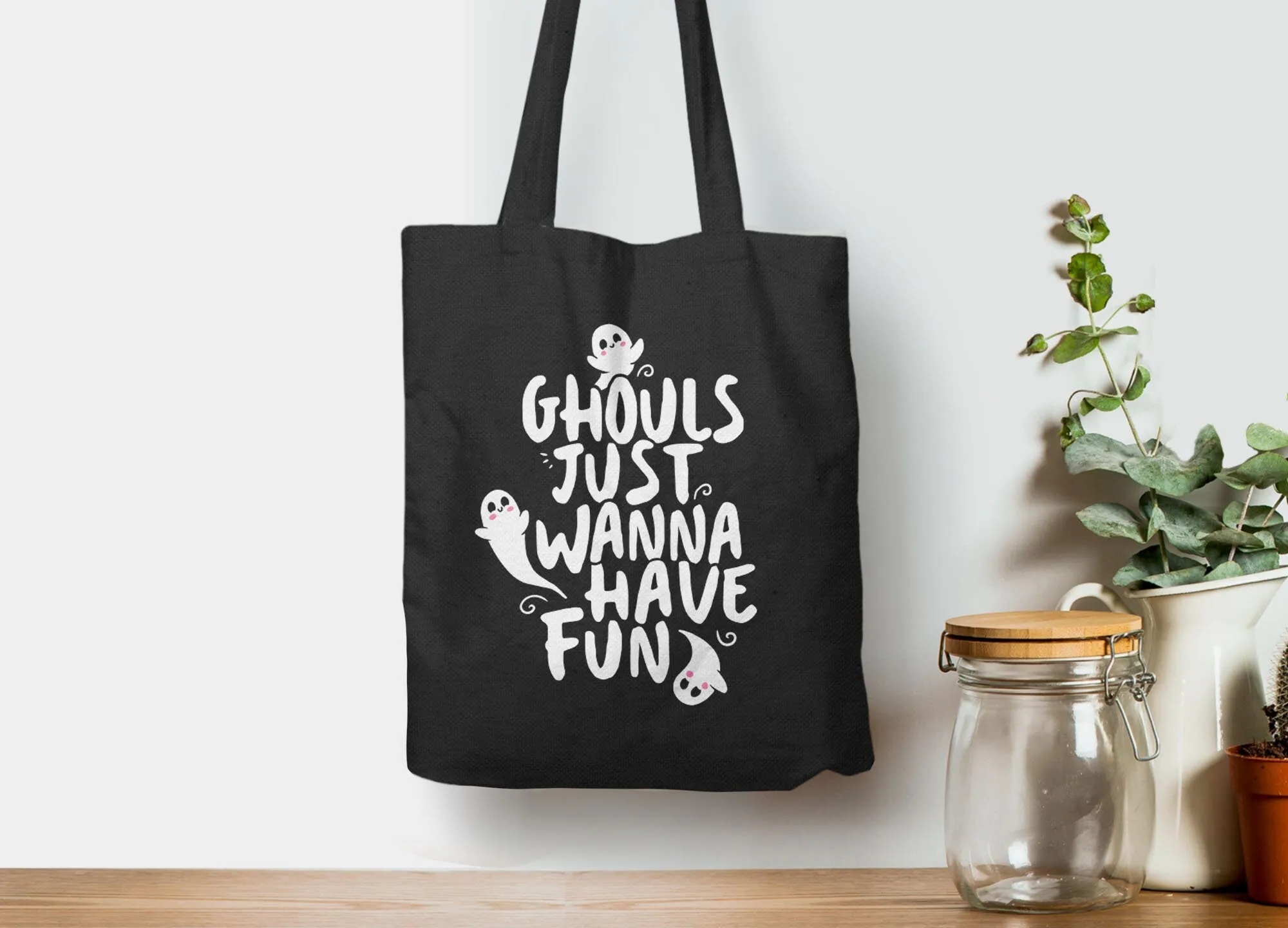 Ghouls Just Want to Have Fun Halloween Tote Bag