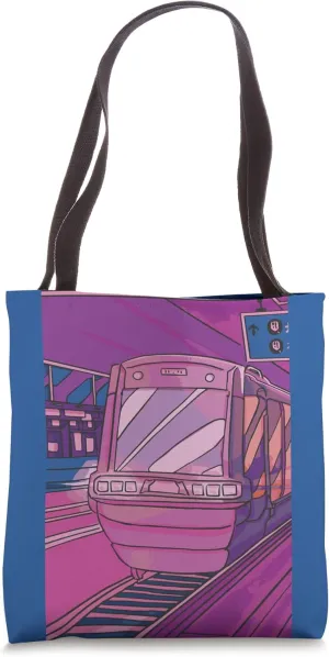 Japan Shinkansen Fast Bullet Train Station Tote Bag