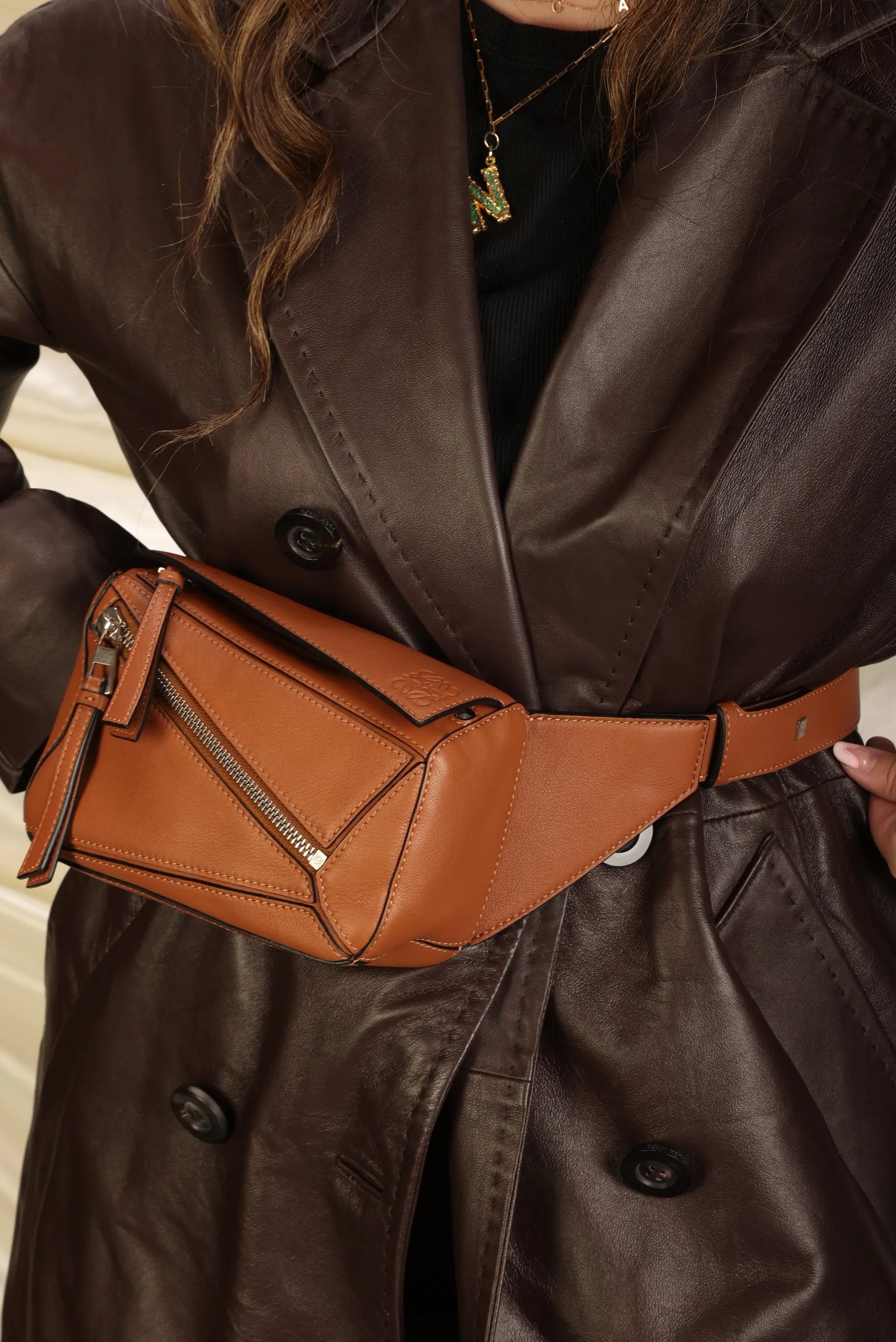 Loewe 2021 Puzzle Belt Bag