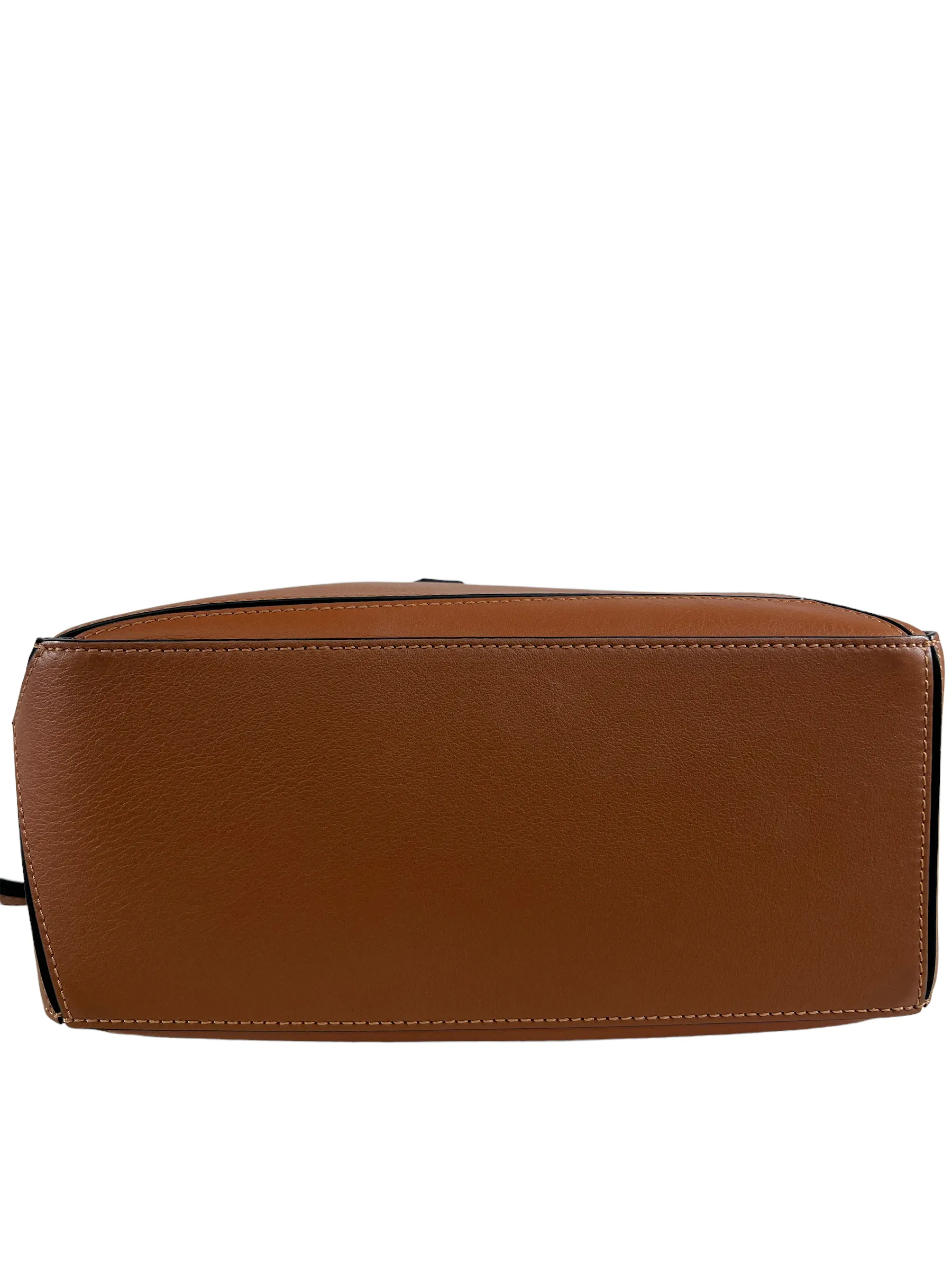 Loewe Brown Leather Small "Puzzle" Bag