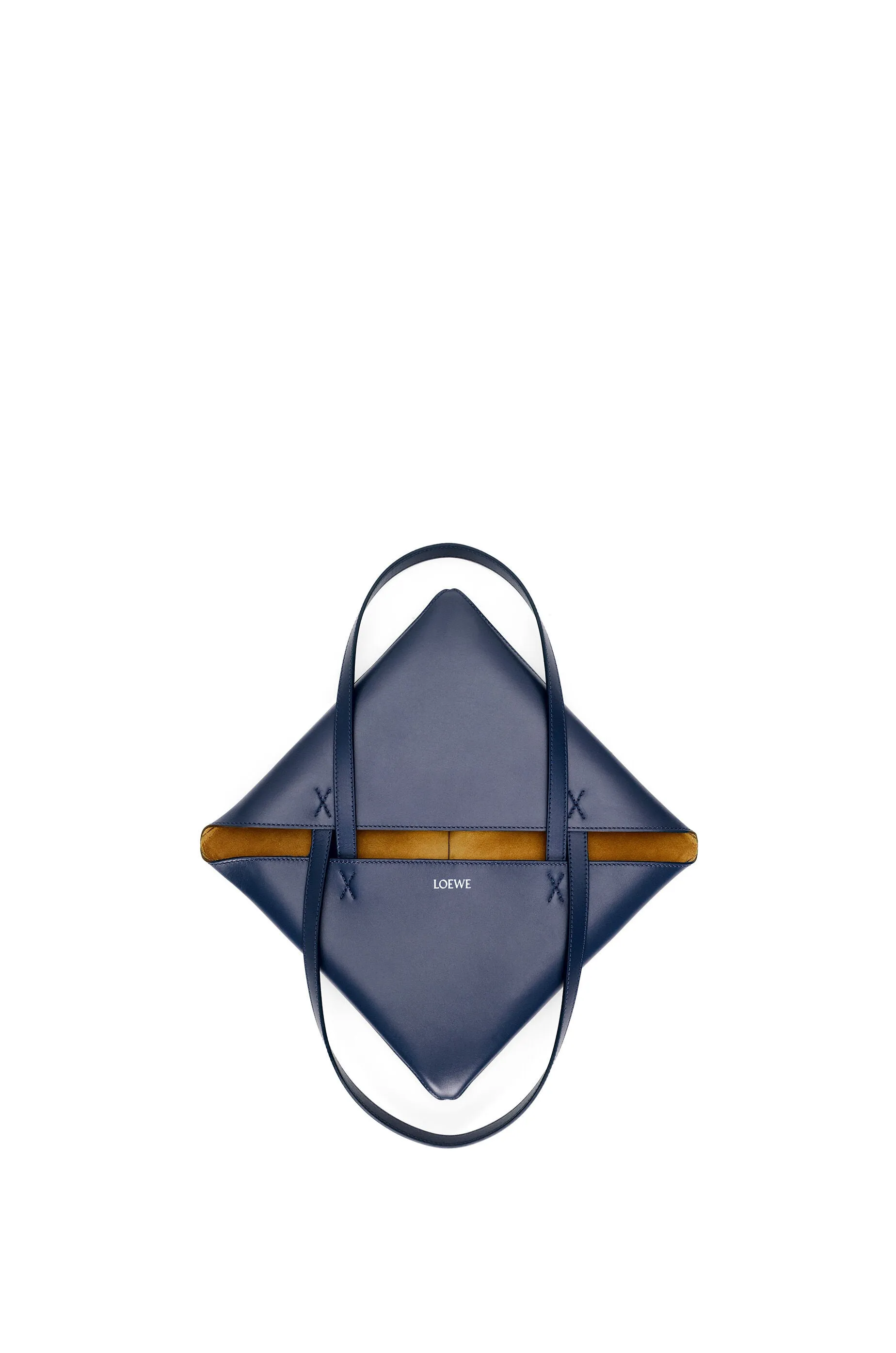LOEWE PUZZLE FOLD TOTE BAG ABYSS BLUE