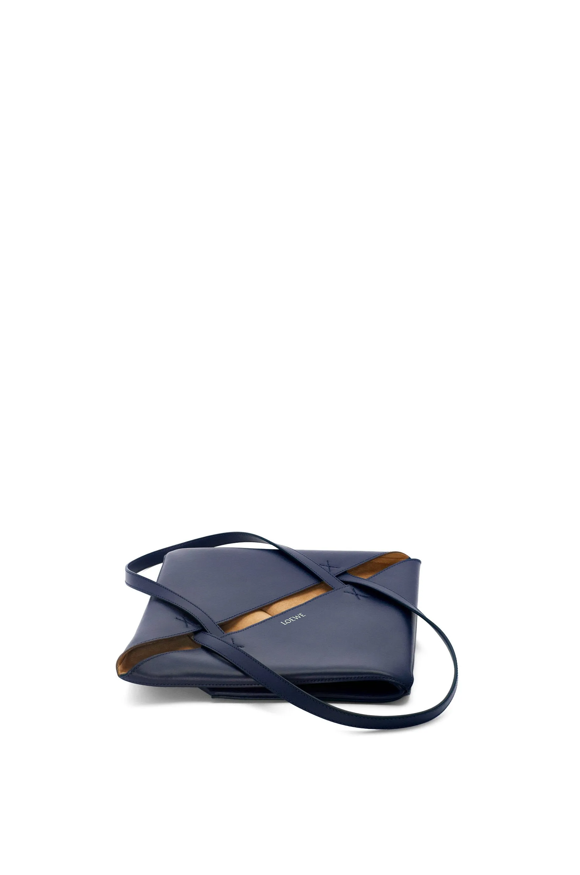 LOEWE PUZZLE FOLD TOTE BAG ABYSS BLUE