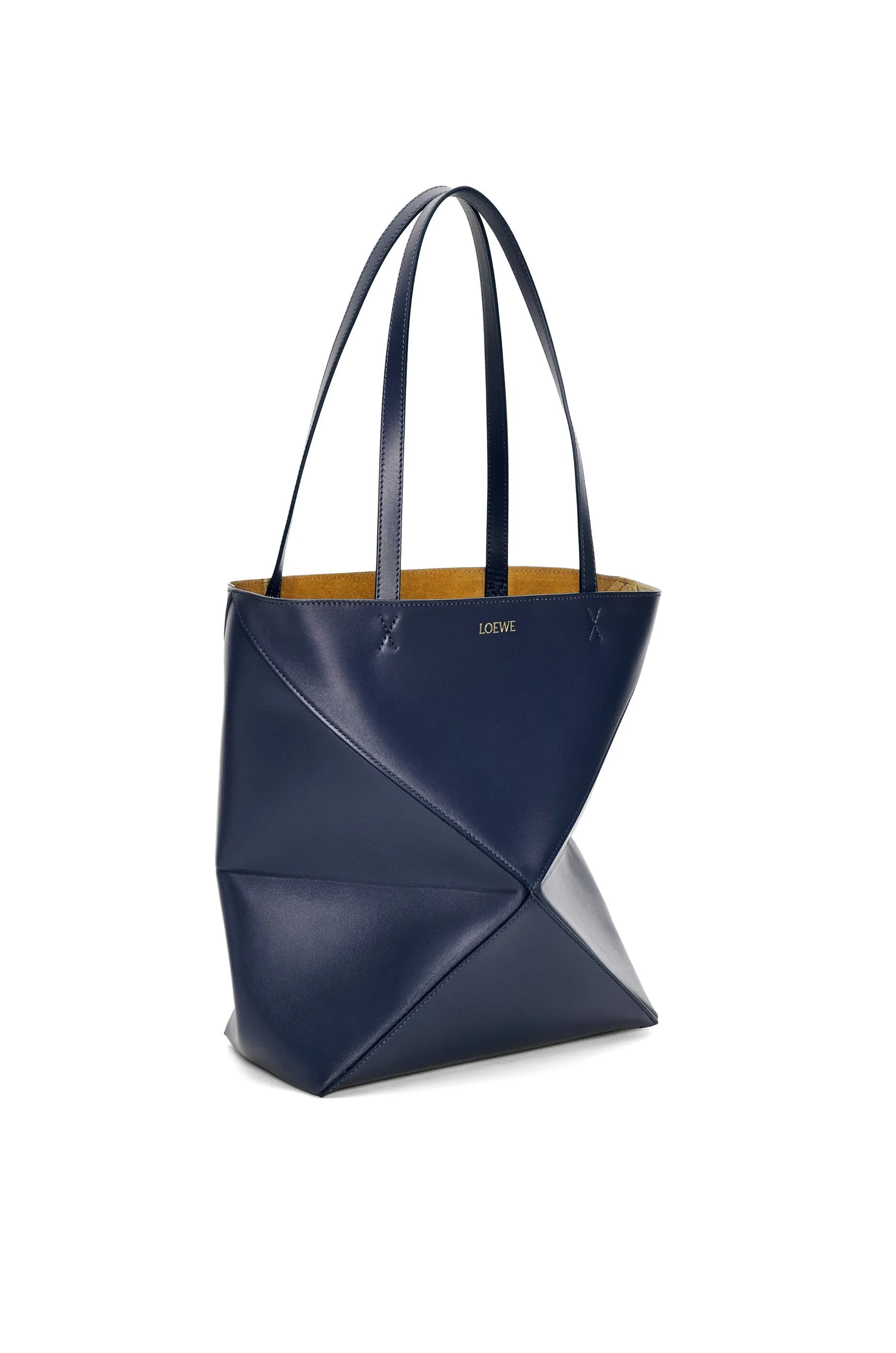 LOEWE PUZZLE FOLD TOTE BAG ABYSS BLUE