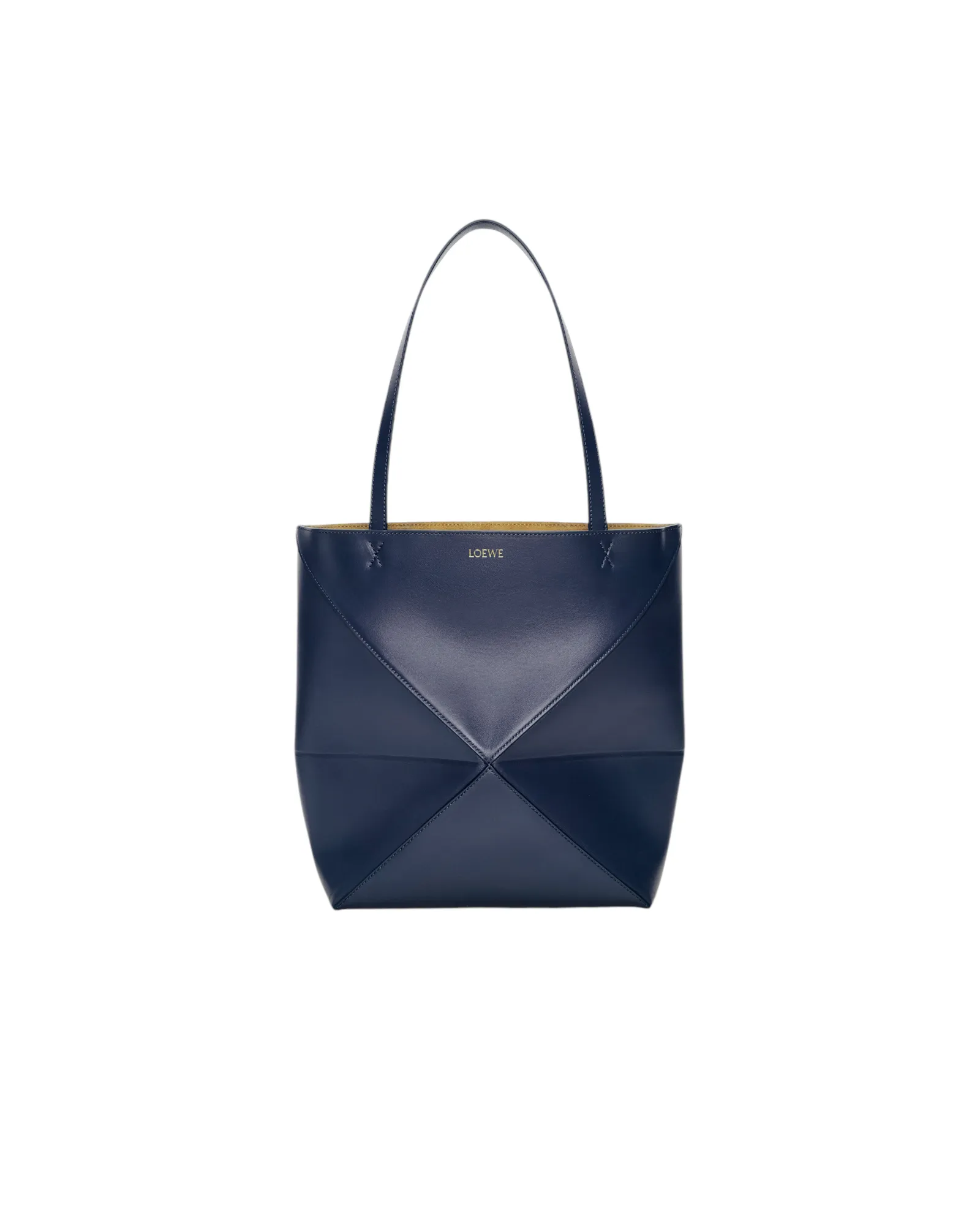 LOEWE PUZZLE FOLD TOTE BAG ABYSS BLUE