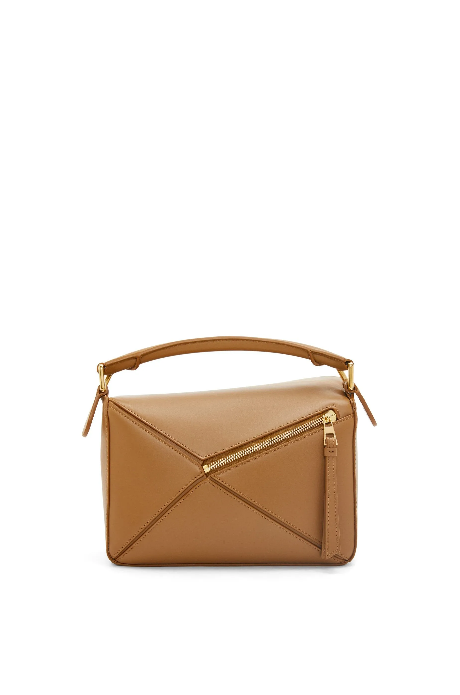 LOEWE SMALL PUZZLE BAG OAK WITH STRAP