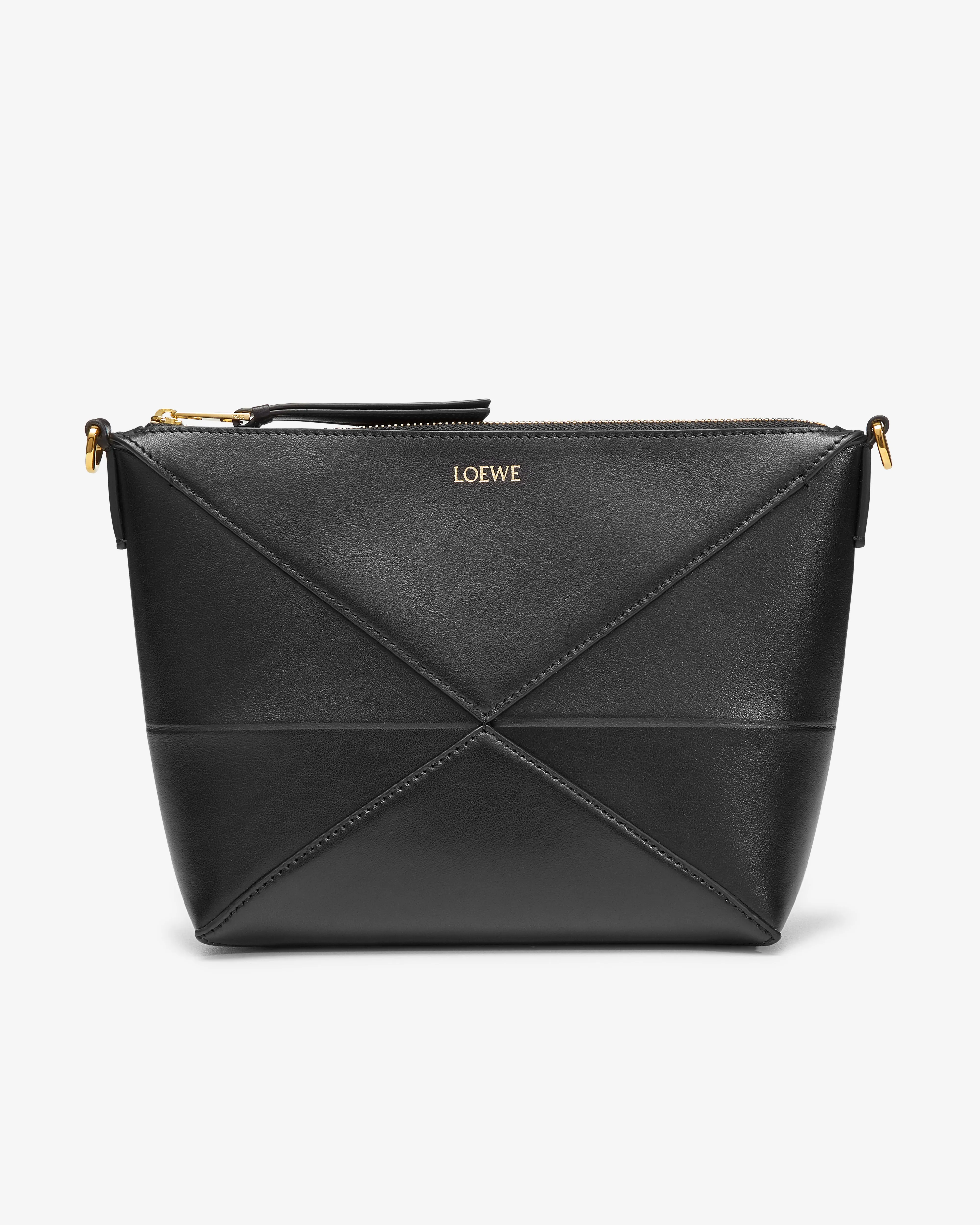 Loewe - Women's Puzzle Fold Pouch - (Black)