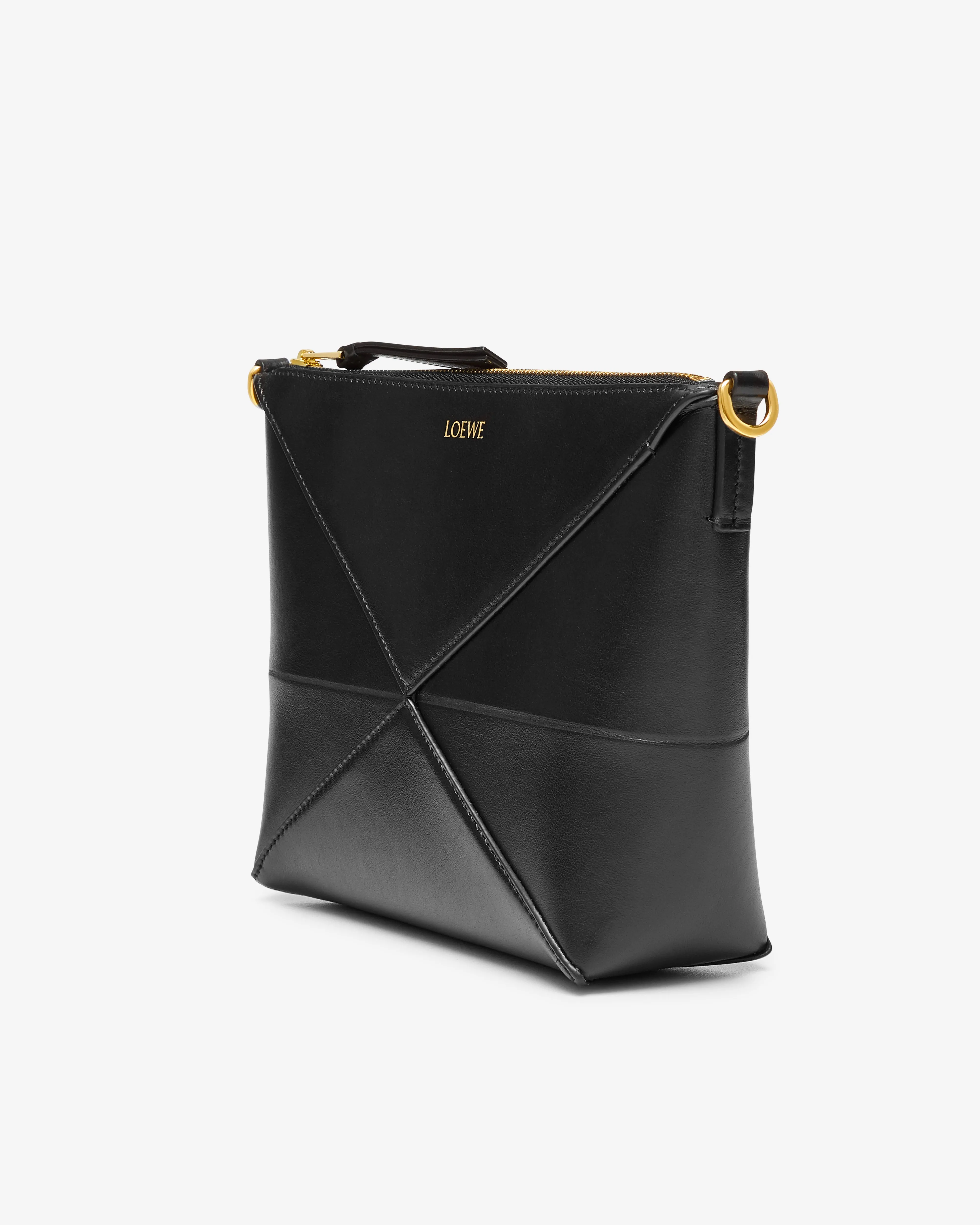 Loewe - Women's Puzzle Fold Pouch - (Black)
