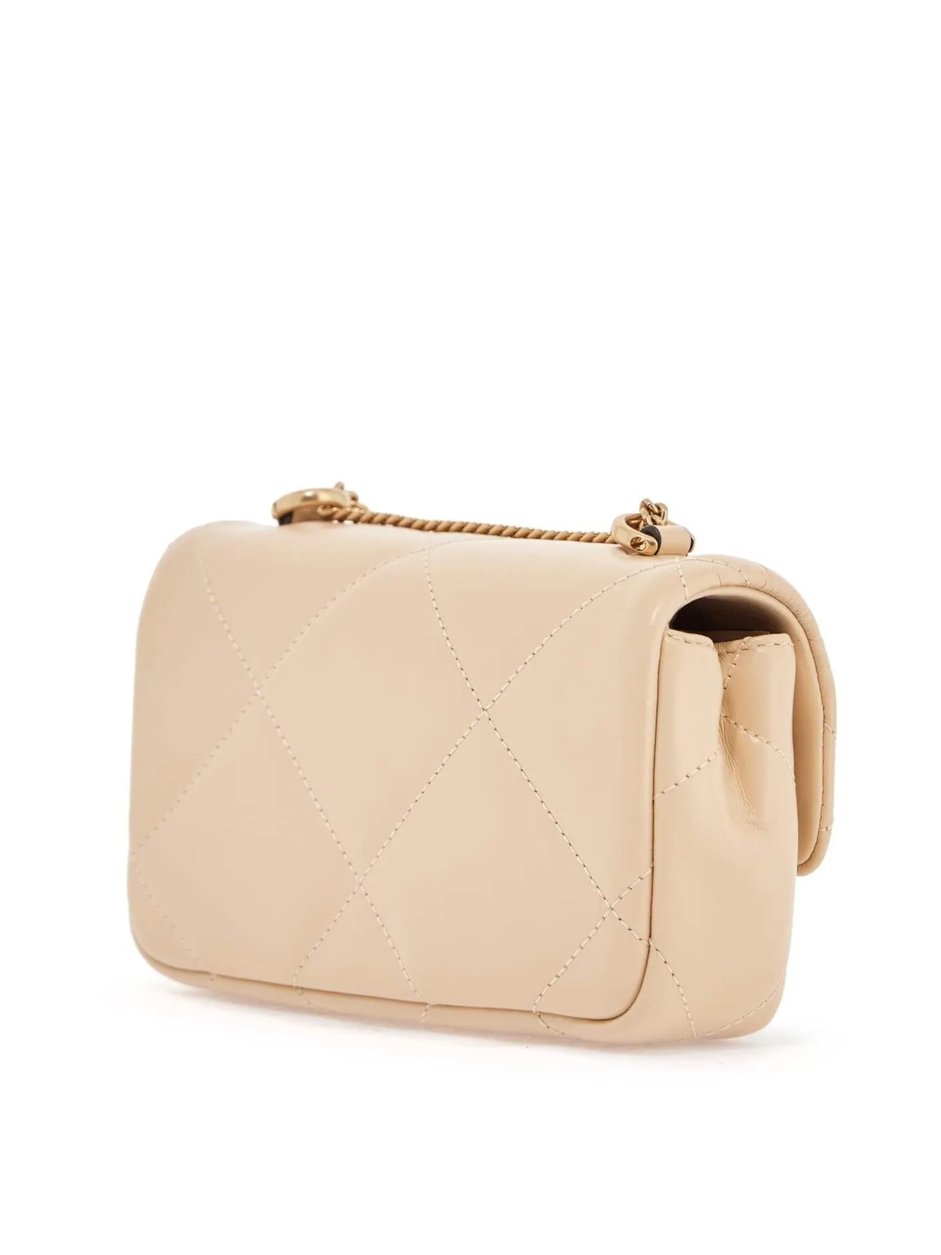 Mini Kira Quilted Leather Handbag