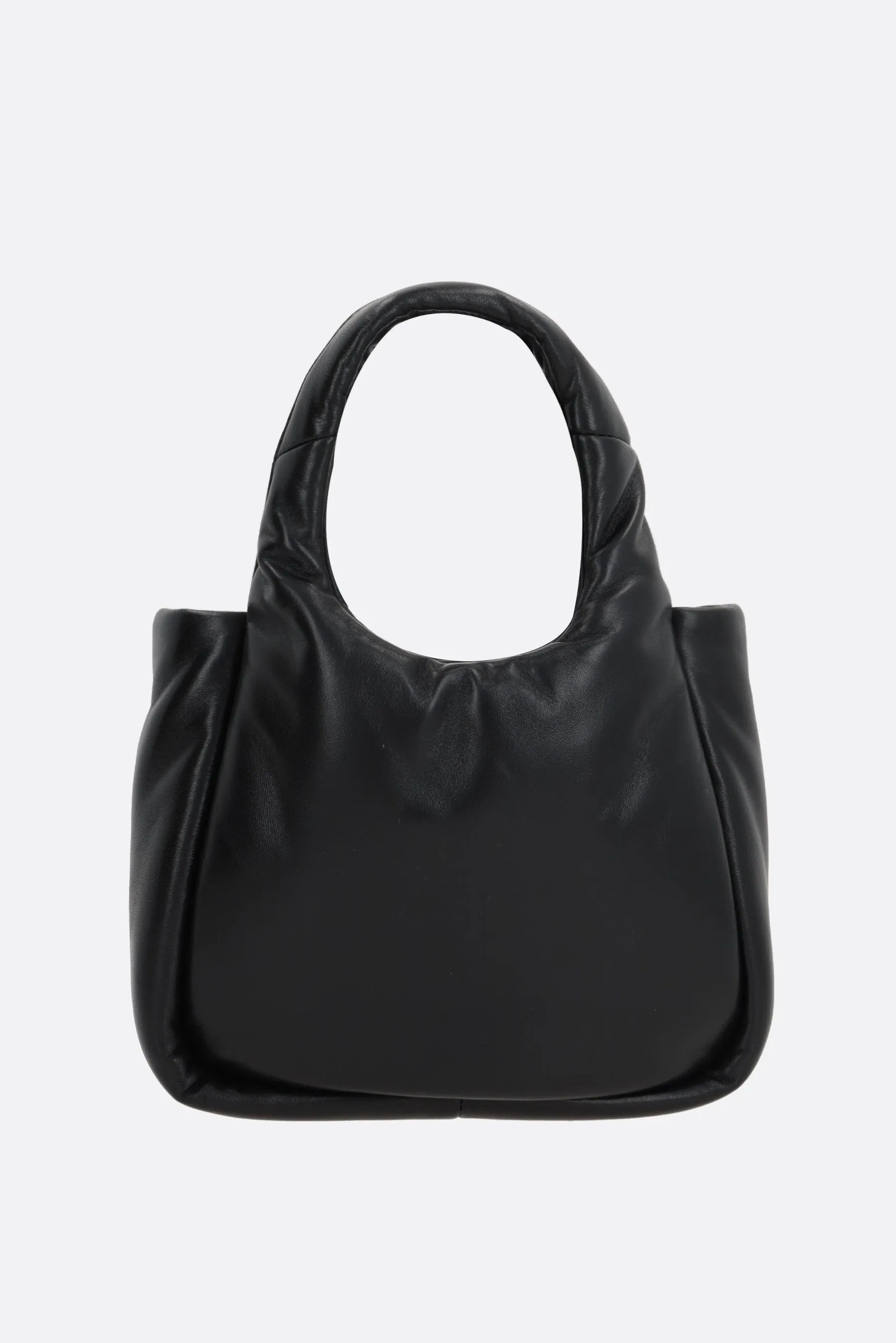 Padded Quilted Nappa Leather Handbag