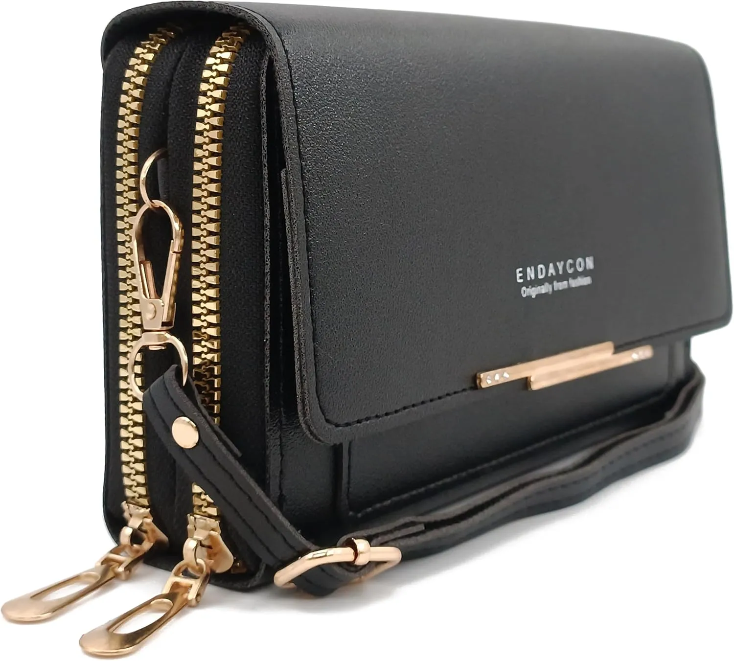 PORT&LOTUS Crossbody Handbag for Women PU Leather Bag