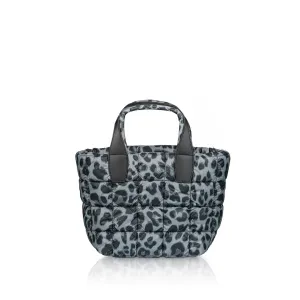 Porter Small Tote Bag - Grey Leopard