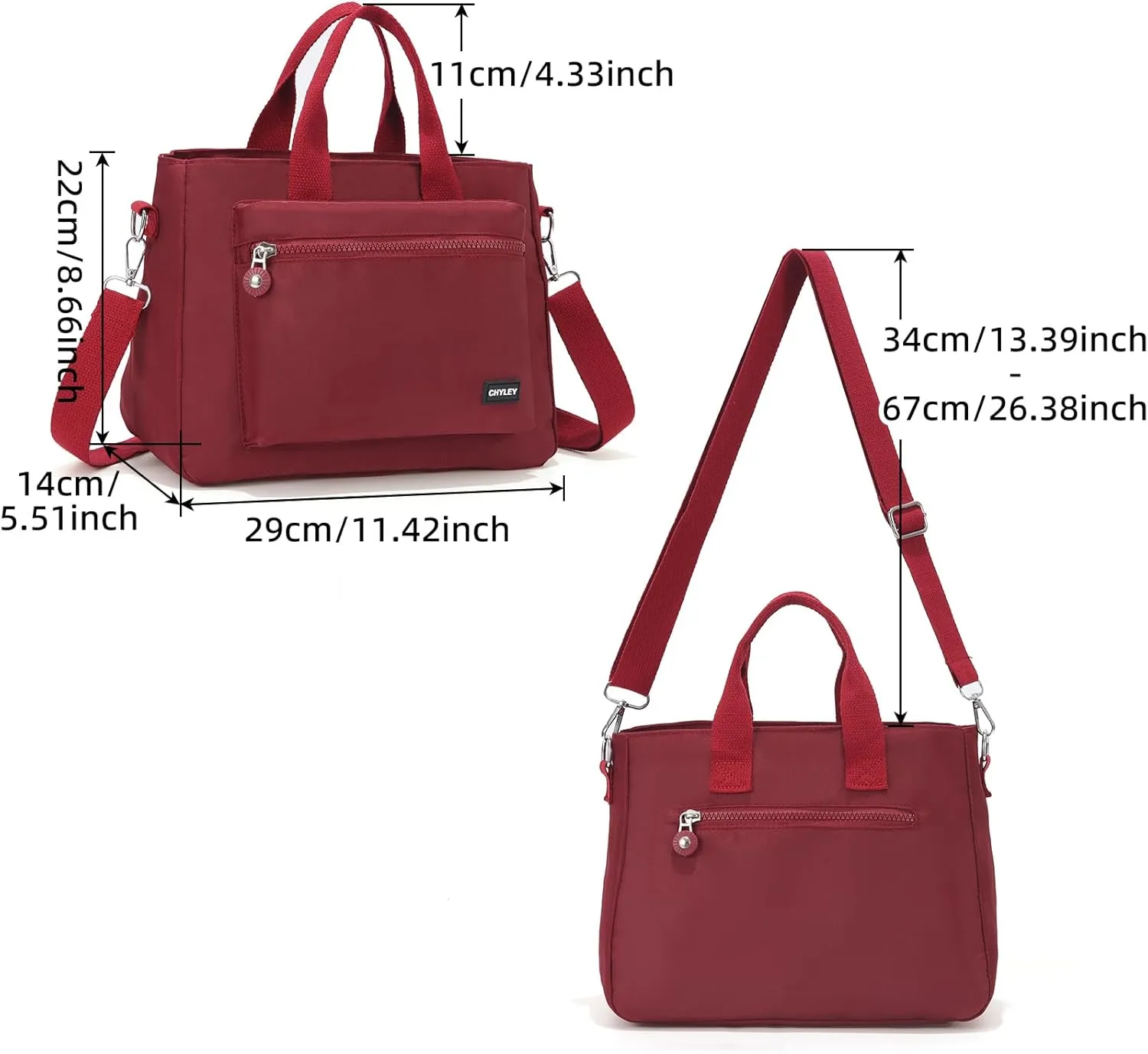 Small Tote Bag for Women,Canvas Crossbody Bags Shoulder Bag With Zipper,Satchel Purse Work Handbag