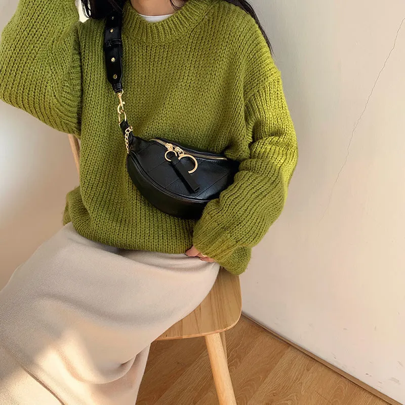 Uniwim outfit fall Internet Celebrity New Daily Waist Bag for Women Ins Trendy Chest Bag Shoulder Crossbody Fashion Casual Chain Pouch