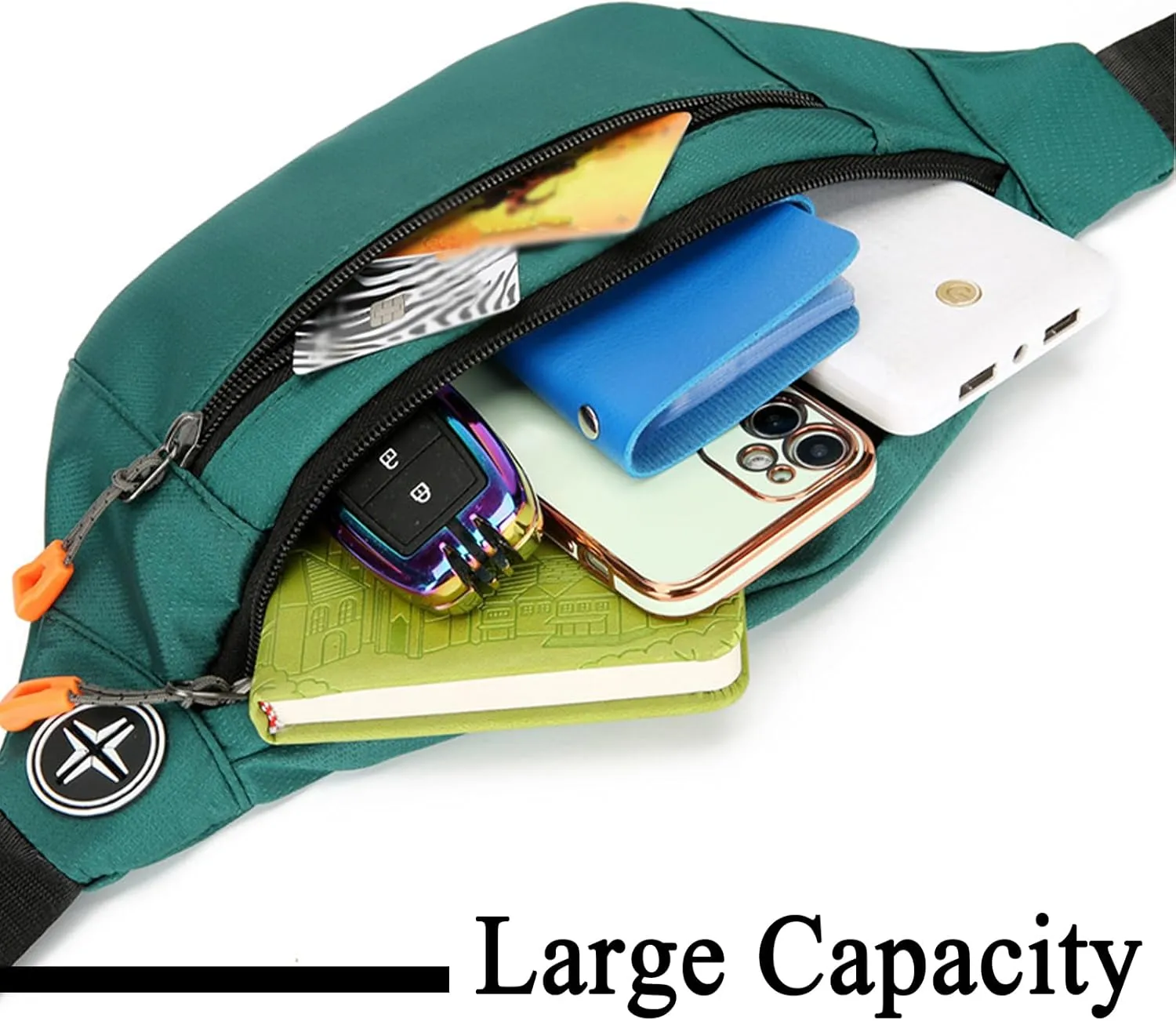 Waist Bag Small Travel Sling Bag for Man Woman Casual Waist Pack for Fishing Running HIking One Shoulder Bag (Purple)