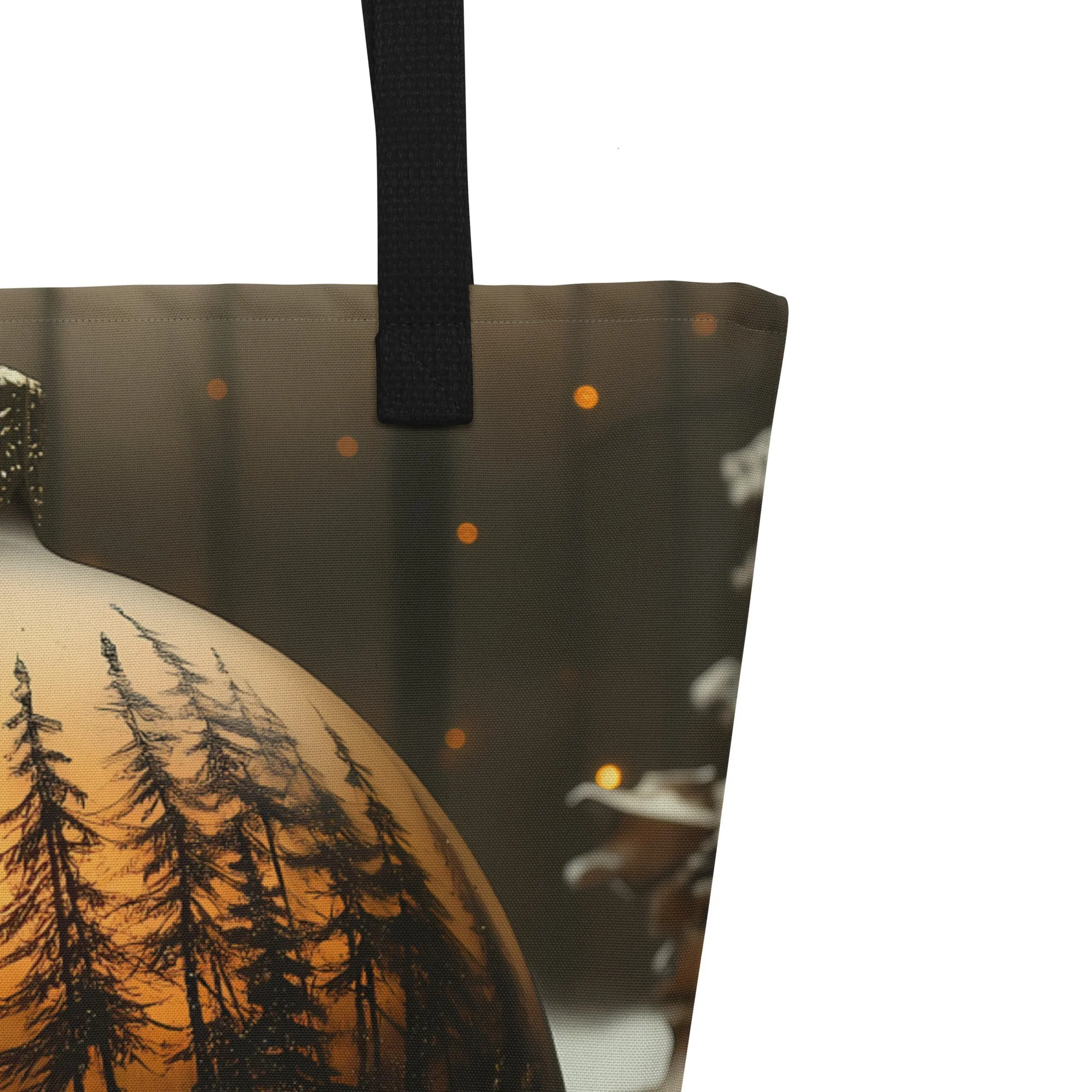 Winter Radiance - Large Tote Bag