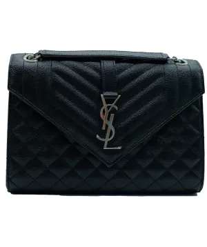 YSL Envelope Medium Black Shoulder bag RJC2056